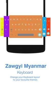 Zawgyi Myanmar Keyboard screenshot 2