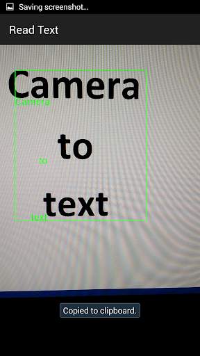 OCR Camera to text clipboard screenshot 2
