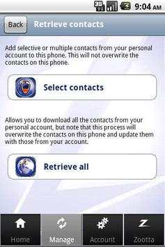 Zootta contacts screenshot 3