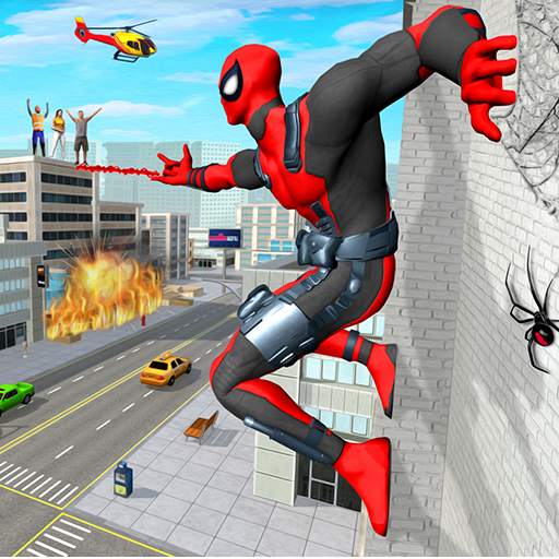 Flying Spider Hero: Rope Hero 1.16