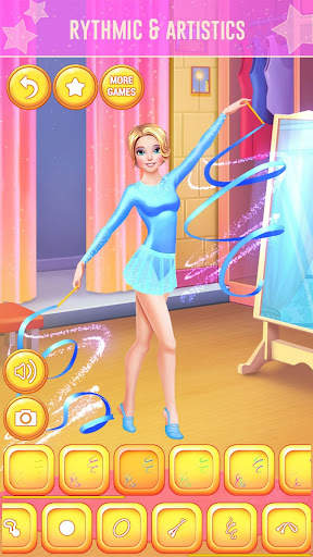 Gymnastics Girls Dress Up Game screenshot 2