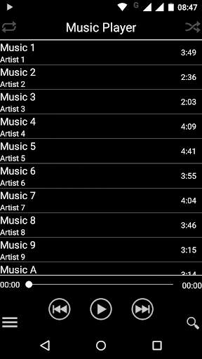 Music Player screenshot 1