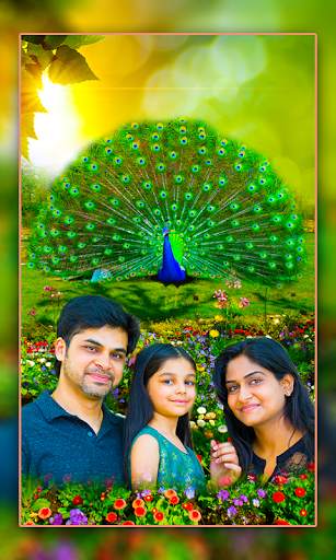 Peacock Photo Frames Garnish screenshot 7