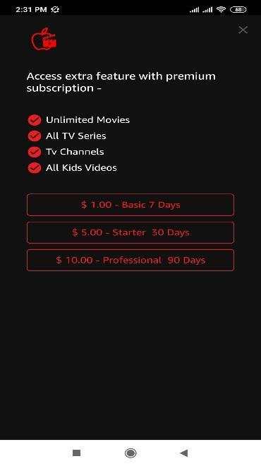 Apple Film -Live Tv & Movie screenshot 6
