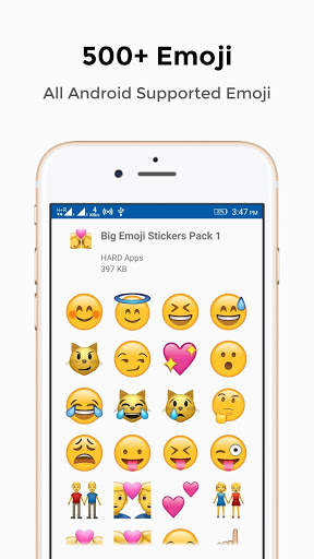 Big Emoji Stickers For Whatsapp WAStickerapps screenshot 3