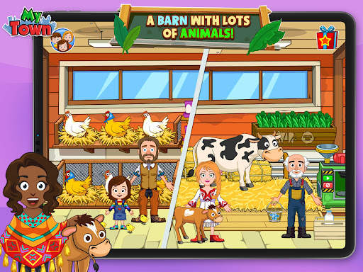 My Town Farm Animal game screenshot 7