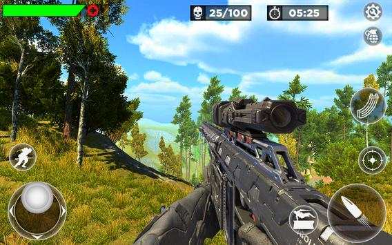 Free Unknown Fire Battleground Survival Game screenshot 7