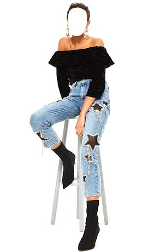 Girls Jeans Photo Suit screenshot 15