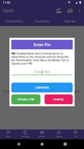 Me4U - Chat Shop Send and Receive Money instantly screenshot 6