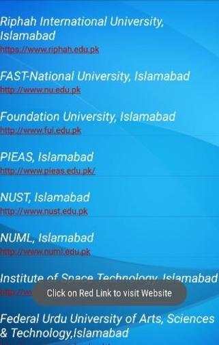 University Admission Guide PK screenshot 5