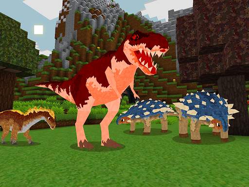 JurassicCraft: Free Block Build & Survival Craft screenshot 18