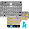Metallic Kika Keyboard Theme on 9Apps