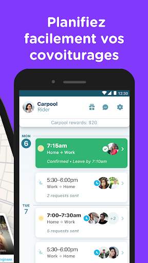 Waze Carpool - Covoiturez matin et soir screenshot 2