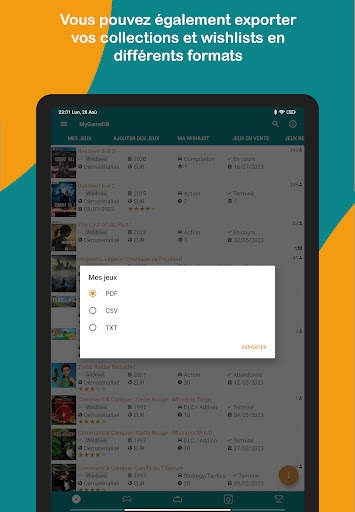 MyGameDB - Jeux Vidéo Tracker screenshot 16
