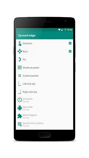 Xposed edge screenshot 1