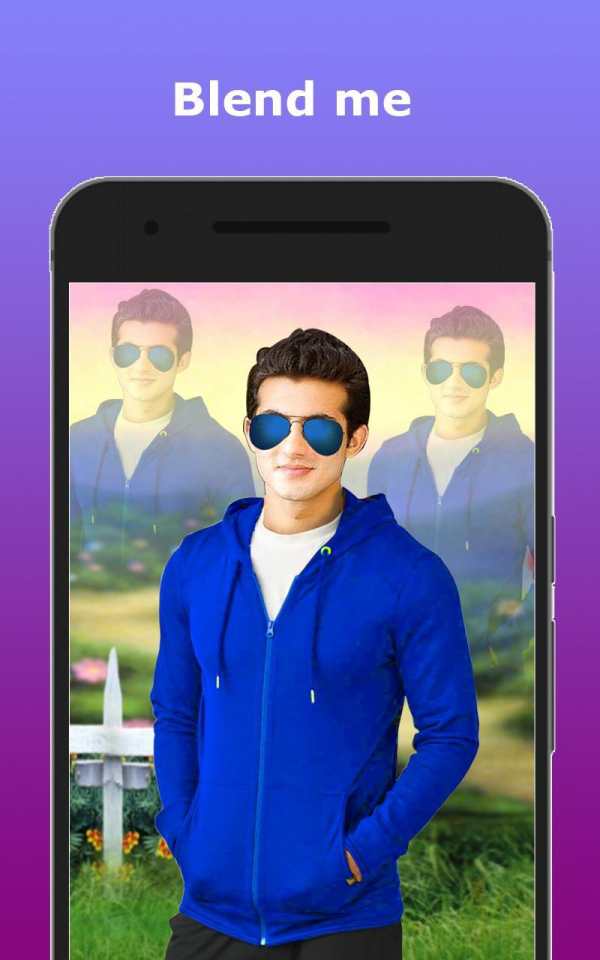 Man Sweatshirt Photo Montage screenshot 17