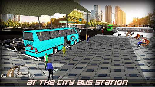 Bus Games City Bus Simulator 2 screenshot 1