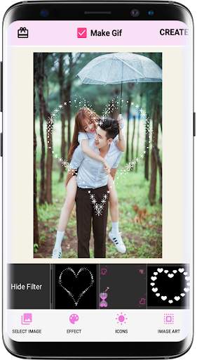 Photo effects theme love - photo collage screenshot 8