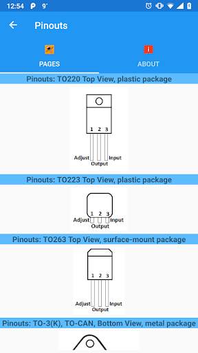 VAReg app: LM317, Voltage Divider Calculators screenshot 6