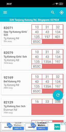 SGTransport - Bus Arrival Time, Singapore MRT Map screenshot 3