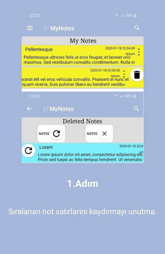 Notlarım screenshot 2