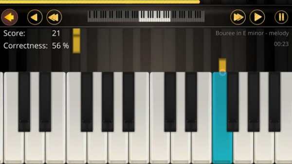 Piano Bach screenshot 2
