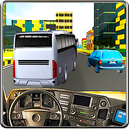 ikon simulator bus kota modern - simulator bus pelatih