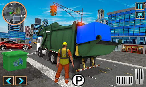 Garbage Truck Driving Simulator: Truck Driver Game screenshot 1