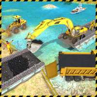 Real City Road River Bridge Construction Game logo