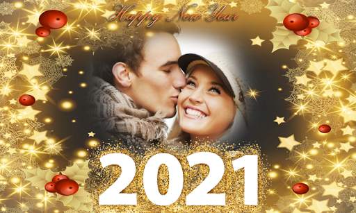 New year photo frame 2021 screenshot 1