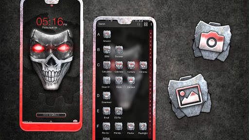Metal Skull Mask Launcher screenshot 3
