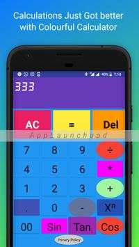 Scientific Calculator - Colourful Calculator скриншот 4