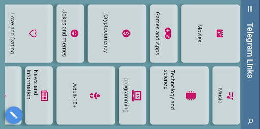 Telegram Links app screenshot 13