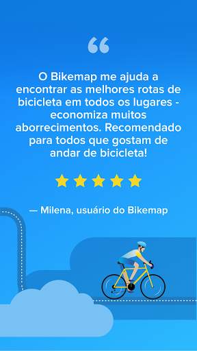 Bikemap - Mapa de Ciclismo e Navegação GPS screenshot 7