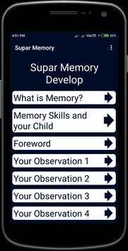 Supar Memory screenshot 1