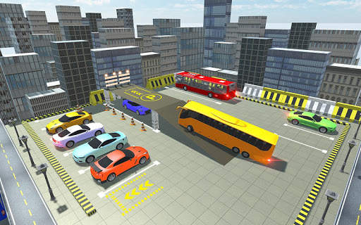 Modern Bus Game Simulator 2020 Luxury Bus Parking screenshot 3