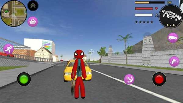 Spider Stickman Rope Hero Rise of The Warriors screenshot 2