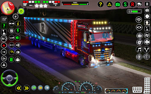 Euro Truck Driving Sim 3D screenshot 5