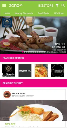 Zong Bizstore screenshot 2