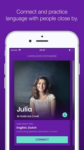 Ananas Language Exchange screenshot 1