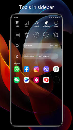 Super P Launcher, theme screenshot 4