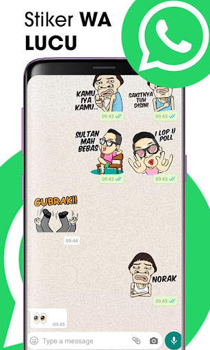 WA Stiker Lucu WaStickerApps screenshot 1