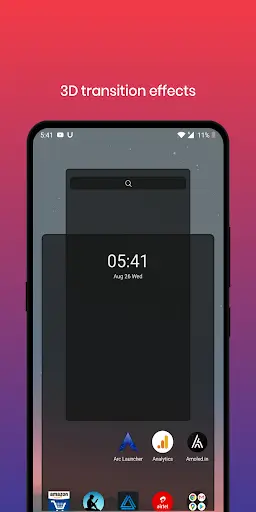 Yeni Launcher 2020 - 3D effects,Customize,App lock screenshot 2