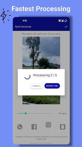 Video Splitter for Long Status screenshot 2