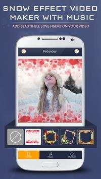 Snow Effect Video Maker screenshot 3