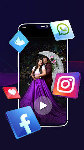 Viddo Status : Lyrical Video Status Maker New screenshot 6