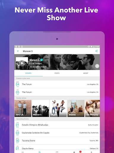 Bandsintown Concerts screenshot 8