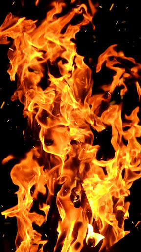 Burning flame Live Wallpaper screenshot 5