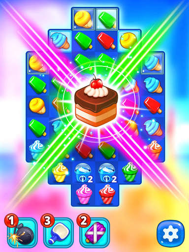 Ice Cream Paradise: Match 3 screenshot 12