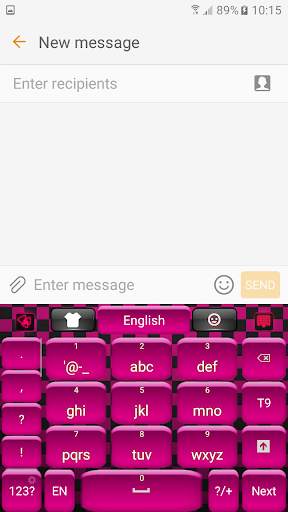 Black and Pink Keyboard screenshot 4